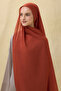 Paris Silk Shawl - Orange - 3