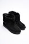 Women's Suede Boots Stoned Plush Black Mira - 2