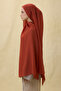 Paris Silk Shawl - Dark Crimson - 8
