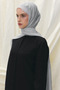 Paris Silk Shawl - Silver - 3