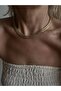 316 L Stainless Steel Gold Mesh Necklace - 3