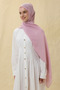 Paris Silk Shawl - Candy Pink - 3