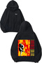 Guns N Roses Rock Music 3 Design Back Printed Black Hooded Sweatshirt
