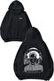 Andy Dufresne Design Back Printed Black Hooded Sweatshirt
