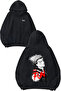 Hunter Hunter for Fun Design Back Printed Black Hooded Sweatshirt