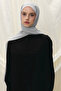 Paris Silk Shawl - Dark Gray - 2