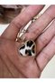Leopard Patterned Heart Vip Earrings - 2