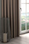 Taupe Light-Blocking Sun Visor Curtain, Heat and Light Impermeable Blackout Sun Visor, Unpleated (Single Panel Drapery Curtain) - 4