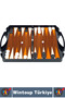 Fun Children Adult Family School Educational Carrying Case Backgammon Chess Checkers 3 in 1 Special Game Set - 3