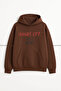 Unisex Hands Off It's Mine Printed Hooded Fleece Oversized Sweatshirt Hoodie with Kangaroo Pocket