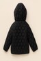 Quilted Welsoft Inside Hooded Waterproof Unisex Children's Coat-Jacket- - 3