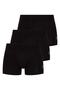 Men'S, U.S. Polo, Original, Black, Cotton Modal 3-Pack Boxer Briefs