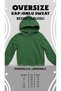 Lion Printed Cotton Long Sleeve Ribbed 3-Ply Hooded Men's Sweatshirt - 7