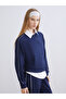 Hilfa New Season Polo Neck Women's Zippered Sweatshirt - 2