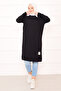 Arma Detailed Ribbed Tunic Black - 4