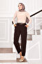 Pleated Front Detailed Pocketed Trousers