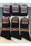 6-Piece Thermal Socks Black Long Winter Unisex Socks - 2