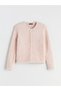 Two Mt Shop Quality Lcw Modest Pink Knitwear Plain Short Women's Cardigan - 5