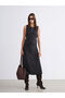 Vizyon New Season Belted Suede Skirt
