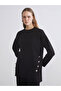 Esvab • Modern & Distinctive Zero Roba Collar Loose Fit Women's Knitwear Sweater - 2