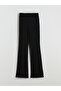 Two Mt Shop Quality Xside Black High-Waisted Spanish Leg Women's Leggings - 6