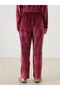 Esvab • Modern & Distinctive Women's Pajama Bottoms with Waist Drawstring Velvet - 5