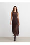 Crew Neck Lace Dress - 3