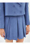 Peak New Season Women's Pleated Skirt with Zipper at the Waist - 3