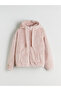 Women's Fur Coat with Hood (W5) - 6