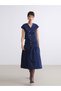 Quality Pieces from Çelebi Store Regular Fit Pleated Jean Skirt - 2