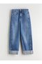 Plus New Season Balloon Fit Women's Jean Pants - 5