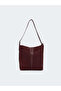 Özmarka New Season Suede Look Women's Shoulder Bag and Wallet - 2