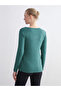 Crew Neck Polka Dot Women's Bodysuit - 4