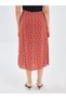 Quality Pieces from Çelebi Store Embroidered Women's Skirt with Waist Cord - 5