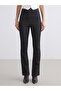 Black Flare Women's Jean Pants from Plus-Store - 2