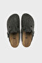 Boston Leather Belt Detailed Closed Slippers Unisex Slippers 160373 - 5