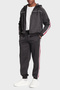 Parimo 4g Logo Relaxed Fit Hooded Zipper Sweat Z5Bq13K2042 Men's Sweat Z5Bq13 K2042 Fj - 2