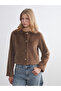 Crew Neck Women's Plush Jacket (W5)