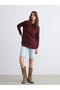 Esvab • Modern & Distinctive Zero Roba Collar Loose Fit Women's Knitwear Sweater - 6