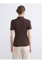 Stand Collar Women's Bodysuit - 4