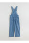 Peak New Season Square Neck Women's Jean Salopet - 8