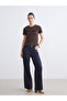Esvab • Modern & Distinctive Zero Roba Collar Embroidered Women's T-Shirt - 3