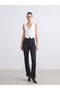 Esvab • Modern & Distinctive Women's Plain Vest with Detailed Back Design - 3