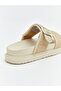 Vizyon New Season Double Striped Women's Slippers - 5