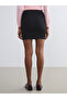    Elastic Waist Mini Skirt - 4
