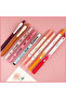 Writech 9Pcs Pen Set Ballpoint Pen Set Gel Pen Highlighter Pen Brush Tip Pen Double Sided - 2