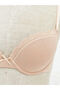 حمالة صدر تي شيرت عادية غير مبطنة من Underwire مكونة من قطعتين - 4