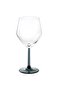 RÖDRÄKA Juice glass, blue-grey/clear glass, 50 cl
