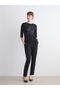 Özmarka New Season Crew Neck Sequin Embroidered Blouse - 3