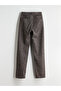 Straight Fit Patterned Women's Jean Trousers - 6